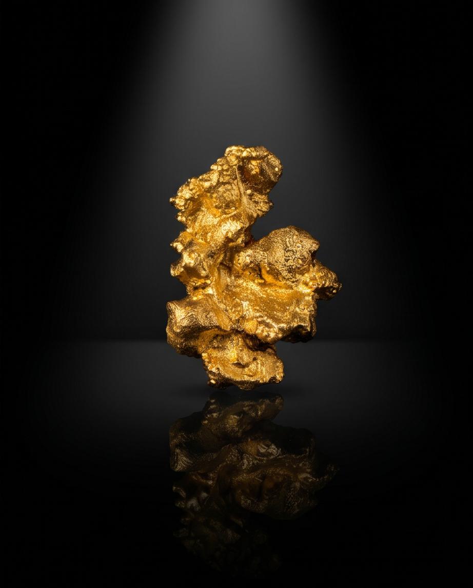 A single raw Maewa Gold nugget